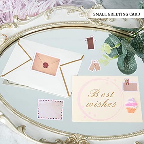 Vintage Scrapbook Paper Stickers, 90 Pcs Antique Style 2 Designs