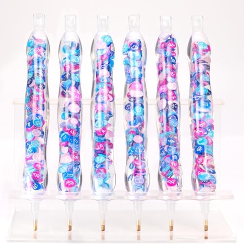 Praise V Do Diamond Art Painting Accessories Tool Kit Drill Pen for Adult, 5D Diamond Painting Drill Pen Stylus Tips Placers Heads Constellation