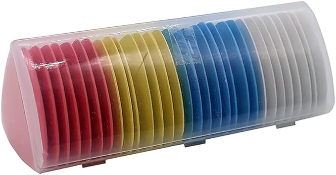 OZXTYO Triangle Tailors Chalk 30Pcs,Sewing Fabric Chalk | Fabric Markers for Quilting,Sewing Supplies Accessories