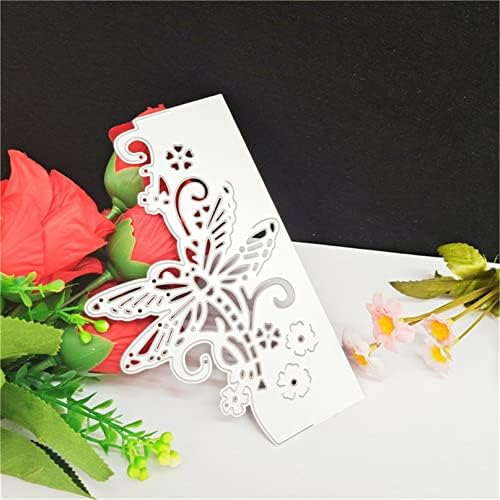 Scrapbooking Die-Cuts for Card Making, Christmas Metal Cutting Dies, Paper Craft Punch Template, Background Embossing Stencils, DIY Album Décor (Dragonfly-15.5x9.3cm)