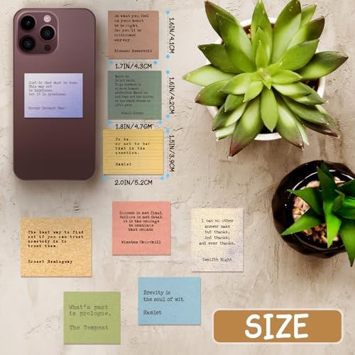 240PCS Vintage Motivational Quote Stickers