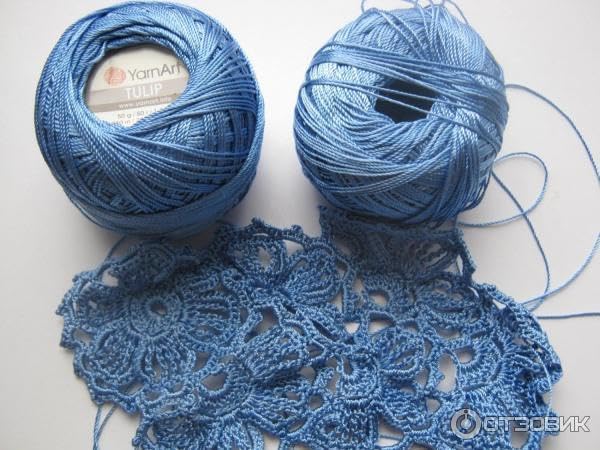 YanrArt Tulip%100 Microfiber Silky Yarn - Suitable for Summer Clothes and Home Accessories Curtains, Runners, Tablecloths - S. Fine(1) Weight Yarn - 1.70 Oz, 273 Yds (408)