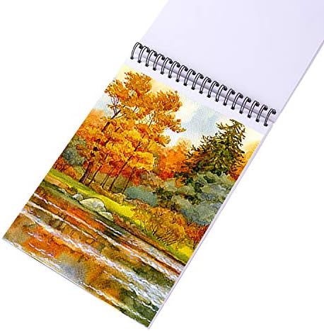 Bachmore Drawing Pad 9X12 Inch (110lb/180g), 60 Sheets, Top Spiral Bound Multi-Media for Artist Pro & Amateurs | Acrylic Art, Ink, Paint, Oil Pastels,Watercolor Mixed Media Sketch (Pack of 2)