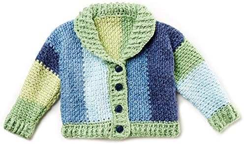 Bernat Softee Baby Cotton YARN, Soft Plum