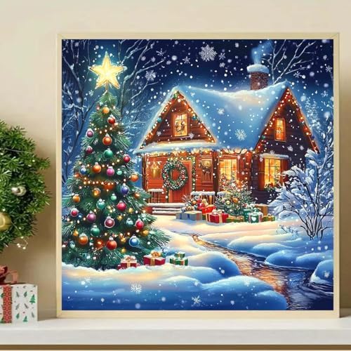ijbnhd Diamond Art Kits for Adults Christmas Diamond Painting Kits