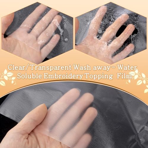 Peryiter 1 Roll 10" x 100 yd Water Soluble Stabilizer for Embroidery