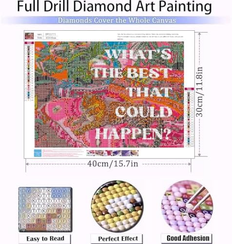 Coquette Diamond Art Kits for Adults Diamond Painting Kit for Adults
