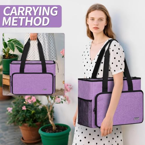 GMAK Embroidery Storage Bag, Embroidery Project Storage Carrying Tote Bag