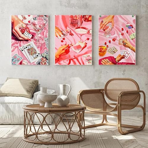 3 Pack Square Diamond Art Kits for Adults Diamond Painting Kit for Beginner
