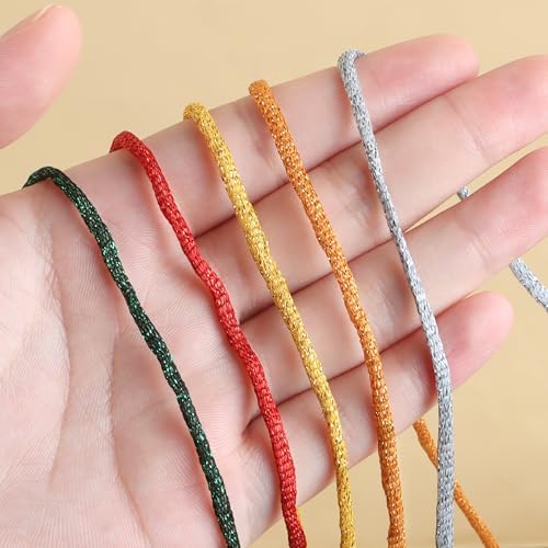 HEJIN 120g Shimmer White Yarn for Crocheting and Knitting | 120m(144yds) for Beginners with Easy-to-See Stitches; Worsted-Weight Medium #4; Yarn for Beginners Crochet Kit Making