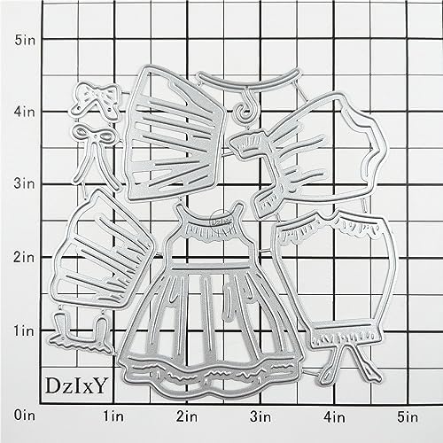 Baby Skirt Suit Metal Cutting Dies for Card Making