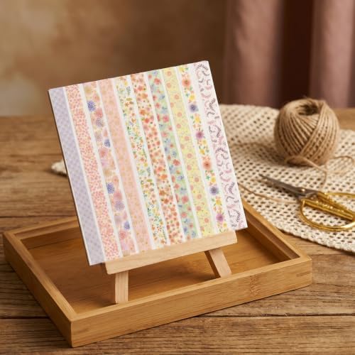cobee 10 Rolls Sparkling Gold Foil Washi Tape Set, Decorative Masking Tape