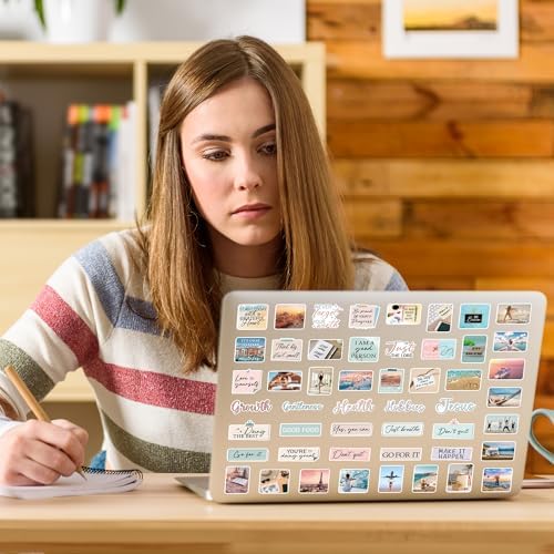 50 Pcs Christian Faith Quote Vinyl Stickers