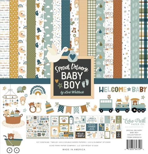Special Delivery Baby Boy Collection Kit