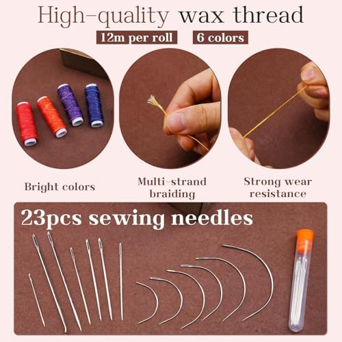 Leather Sewing Kit Upholstery Repair Kit Leather Stitching Kit