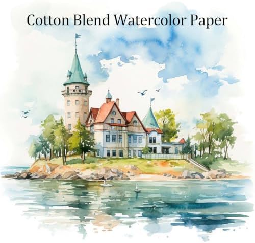 Moriquill 100 Watercolor ATC Cards, 300gsm Cold Press with Cotton Fibers