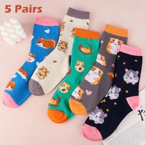 Jeasona Women's Cute Socks Fun Gifts for Wife Mom Daughter Girlfriend