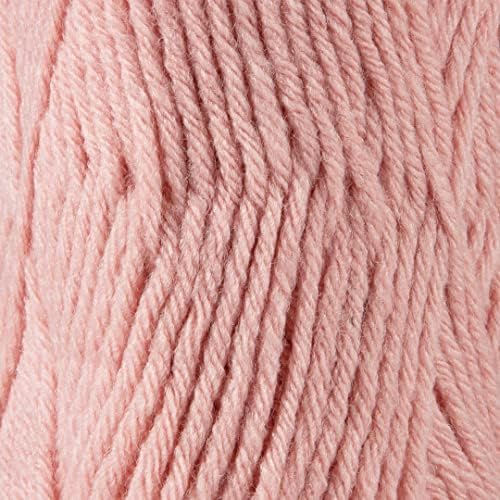 S Sensy Roving - Premium Acrylic&Wool Yarn, 5 Skein Quartz Pink, 131 Yards