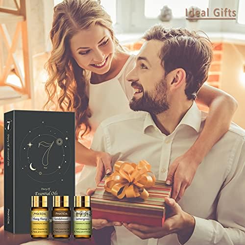 PHATOIL Essential Oils Gift Set, Aromatherapy Oil for Diffuser, Skin Care