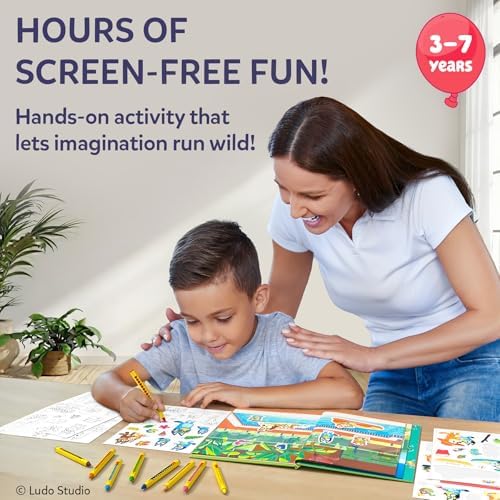 Skillmatics Storybook Art Kit – Bluey, Storytelling Activity, Gift for Kids