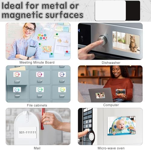 30 PCS Sublimation Magnet Blanks Bulk, 4x6 Inch, Soft Magnetic