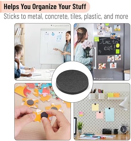 Mr. Pen- Self Adhesive Magnet Dots, 240 pcs, Flexible and Extra Thin