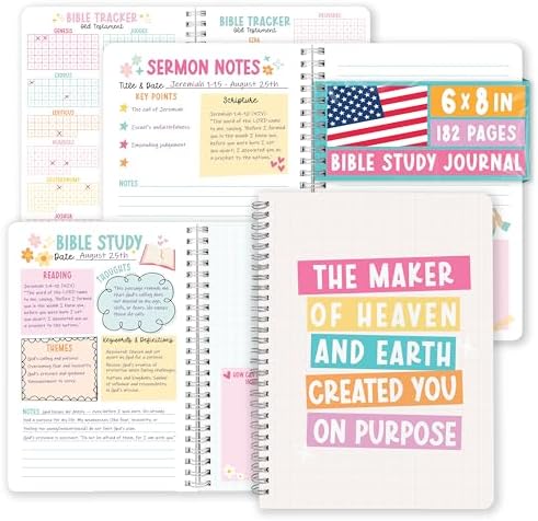 Guided Bible Study Journal for Women - Bible Journal for Women