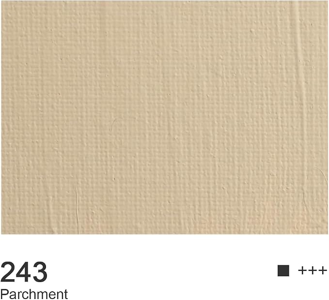 AUREUO Parchment Acrylic Paint, 4 Fl Oz / 120ml Single Tube, Off White Rich Pigment Art Craft Paints for Canvas, Rocks, Wood, Ceramic, Fabric - Art Supplies for Beginners, Professionals, Artists