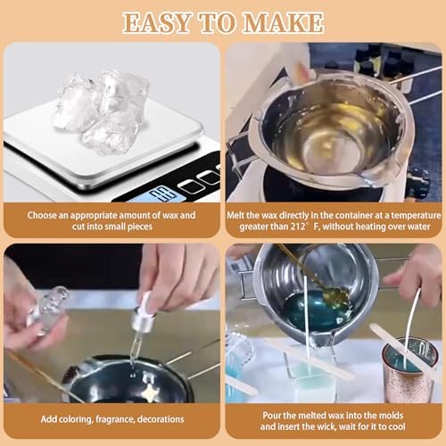 2.2 Lbs Gel Wax for Candle Making