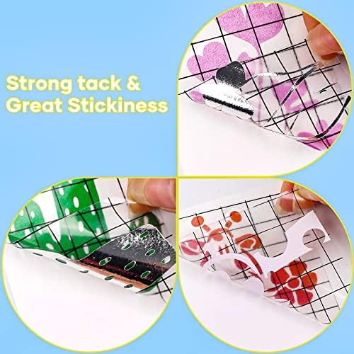 HTVRONT Transfer Tape for Vinyl, 12" x 10FT, Black, Strong Tack