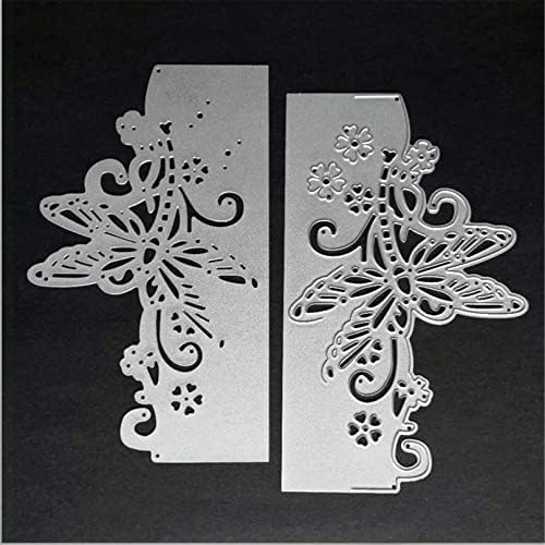 Scrapbooking Die-Cuts for Card Making, Christmas Metal Cutting Dies, Paper Craft Punch Template, Background Embossing Stencils, DIY Album Décor (Dragonfly-15.5x9.3cm)