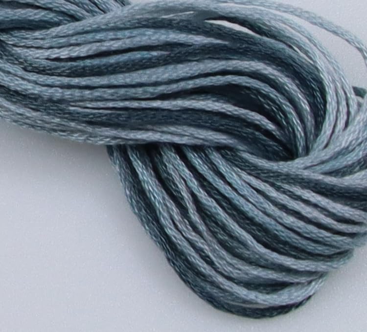 KCS Big skeins of 25 Meters Size 25 Color Variegated Cross Stitch Stranded Threads,6 skeins,53