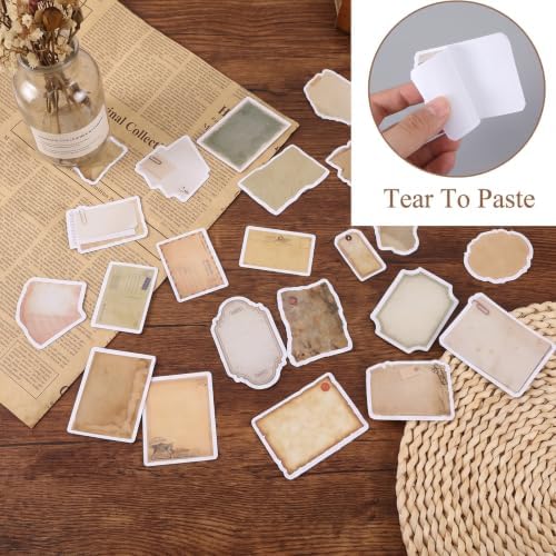 80pcs Vintage Scrapbook Stickers Scrapbook Paper Stickers Supplies