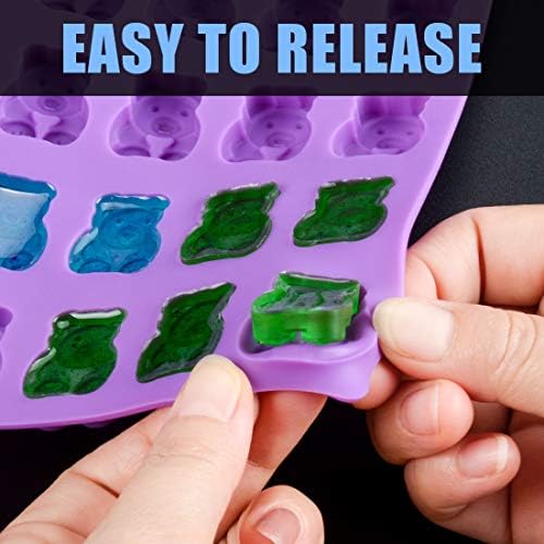 Gummy Bear Molds - 1 Inch Cute Bear Candy Molds Food Grade Silicone