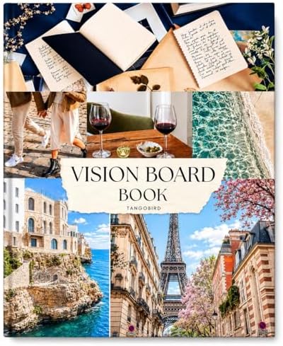 Vision Board Book Magazines with 1000+ Images – Scrapbook Supplies, Crafts for Adults, Clip Board, Junk Journal Supplies, Journaling Supplies, Board Books, Scrapbooking Supplies, Art Kit
