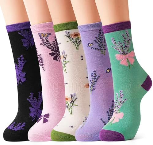 Jeasona Women's Cute Socks Fun Gifts for Wife Mom Daughter Girlfriend