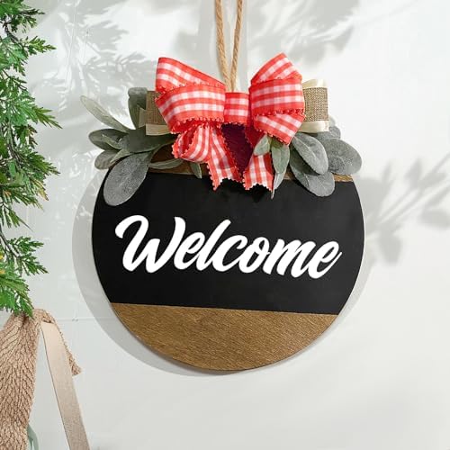 10Pcs Thicken Wood Circles for Crafts with Holes,12" Unfinished Wood Rounds | Wooden Round Circles with Twine,Woods Rounds Discs for Door Hanger,Blank Wooden Signs for Painting,Burning,Home Décor