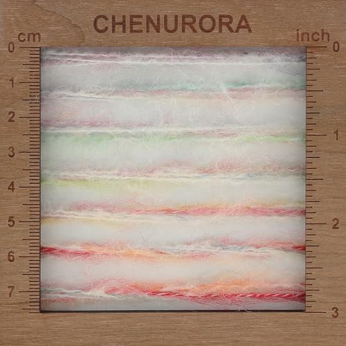 Artisanal Yarn Collection Multifiber Fancy Yarn for Knitting Crocheting Crafts DIY, Set of 3 Rolls(112 Candy Floss Carnival)