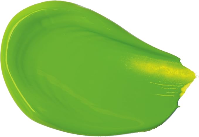 Liquitex BASICS Acrylic Paint, 4-oz Tube, Lime Green | Medium Viscosity, Satin Finish, Lightfast, Fine Art Pigments, Range of Opacities, Easy Blending