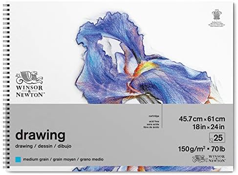Winsor & Newton Classic Drawing Paper Pad, 18" x 24", 25 Sheets, 150gsm