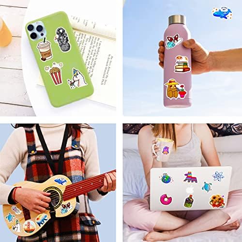 Summer Stickers for Kids Teens,100 Pcs Cute Aesthetic Stickers for Water Bottle, VSCO Waterproof Sticker for Laptop Phone Skateboard
