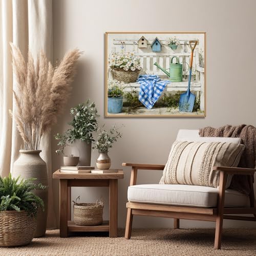 Reivworl Farm Paint by Numbers for Adults Beginner, Farm Paint by Numbers Kits for Adults, Painting by Number Kits for Gifts and Wall Decor 16x20Inch