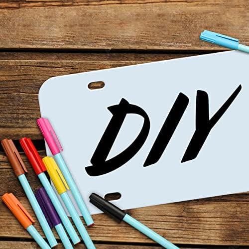 12" x 6" Blank Vanity Plates for Vinyl & DTF, 50-Pack