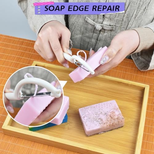 Artcome DIY Soap Making Kit – Molds, Measuring Tools & Packaging for Handmade Soaps - DIY Soap Making Tools for Beginners & Professionals - Ideal for Gift