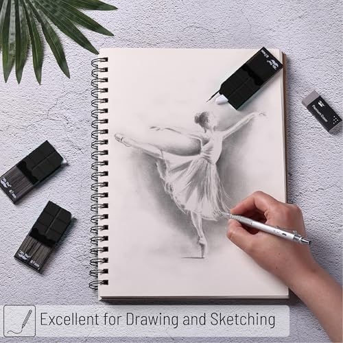Mr. Pen- 0.9 mm Lead Refills for Mechanical Pencils, 280 pcs (70 per Tube)