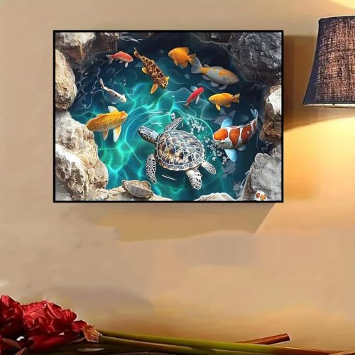 Lophomie Diamond Art Kits for Adults, 5D Diamond Painting Kits 16x12 in