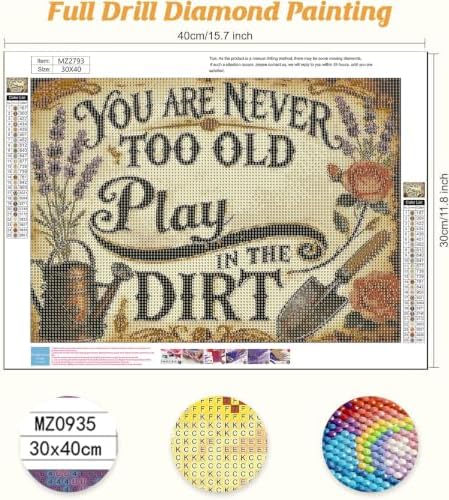 Planting Diamond Art Kits for Adults, Diamond Art Painting Kits for Adults