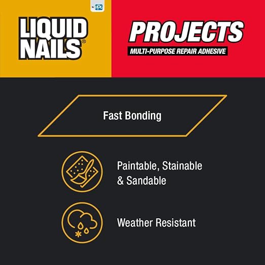 Liquid Nails LN-700 4-Ounce Small Projects and Repairs Adhesive