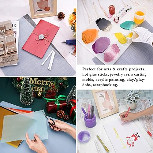 Gartful Oversize Translucent Silicone Mat, Countertop Protector, 27.6 x 19.7 inches Silicone Sheet for Crafts Resin Jewelry Casting Mat Pad Nonstick Table Placemat