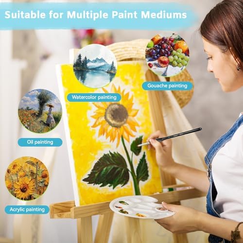 Detail Paint Brushes Set, 10 pcs Miniature Brushes for Fine Detailing